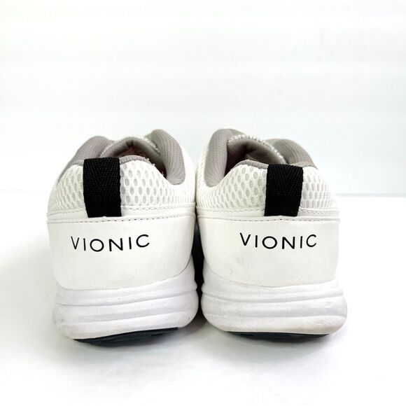 Vionic White Knit Sneakers - Picture 4 of 9